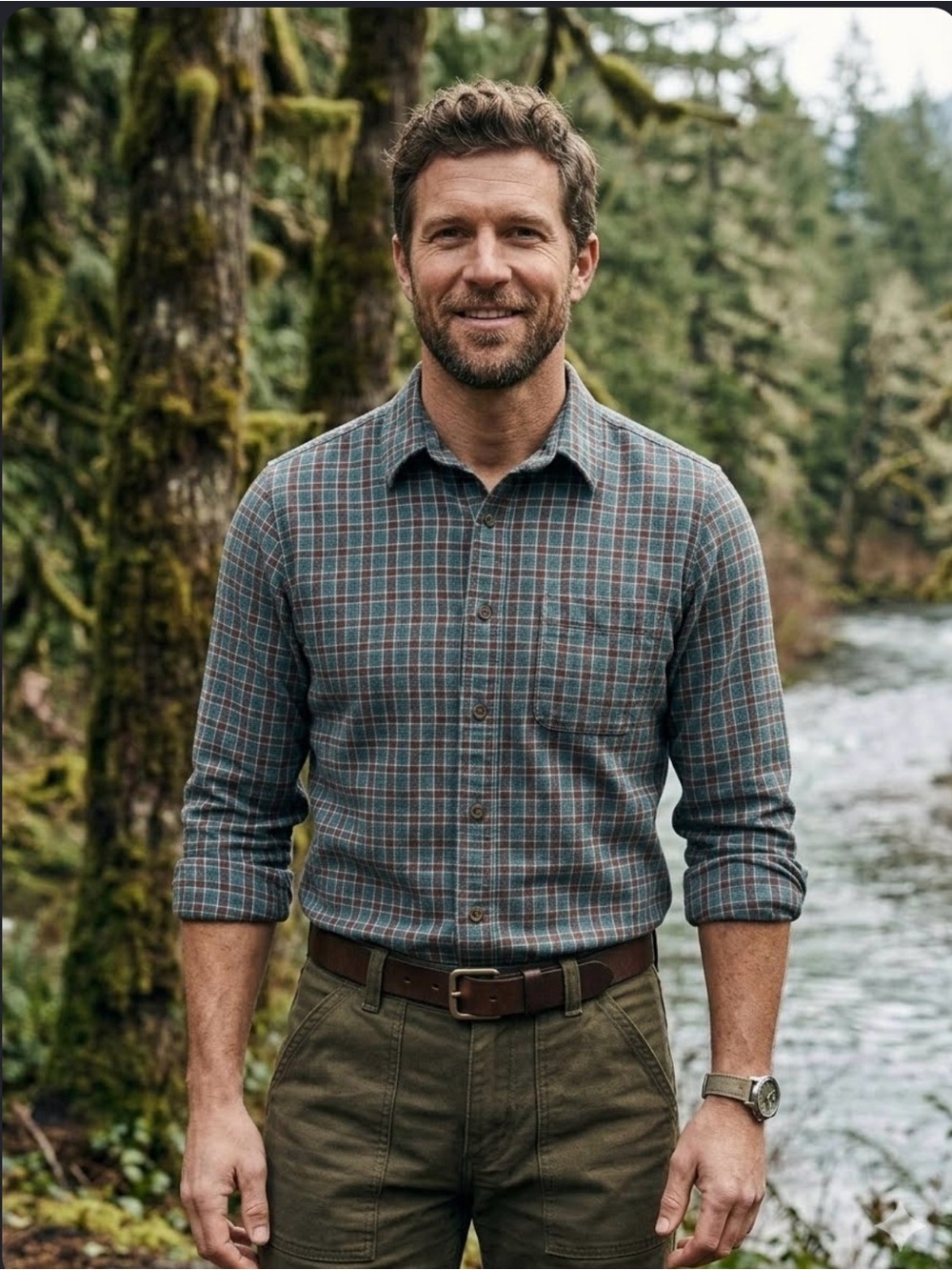 Filson Plaid Heavy Flannel Size Medium